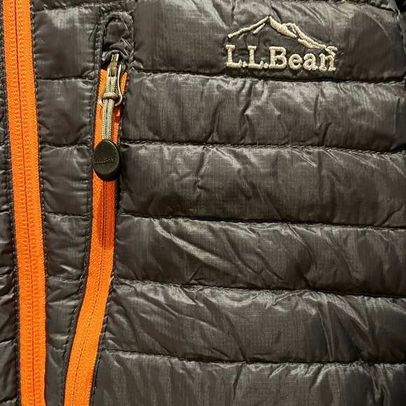 LL Bean Jacket Mens Down Puffer Ultralight 850 Down Black Stowaway. - Picture 2 of 8